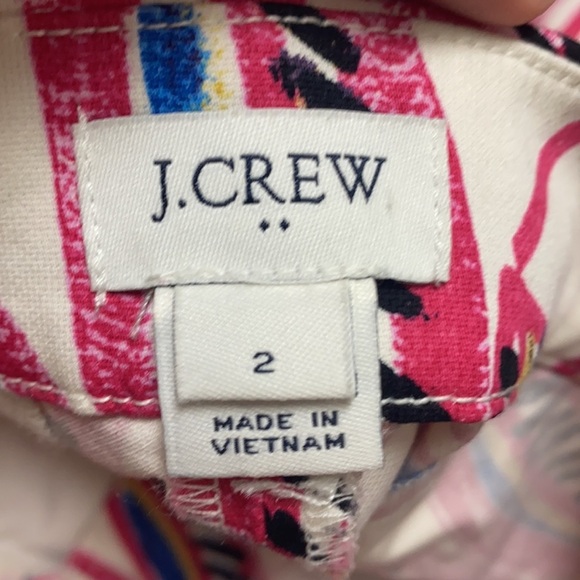 J. Crew Leaf Printed skinny pants FINAL PRICE CLOSET CLOSING: - Picture 4 of 8